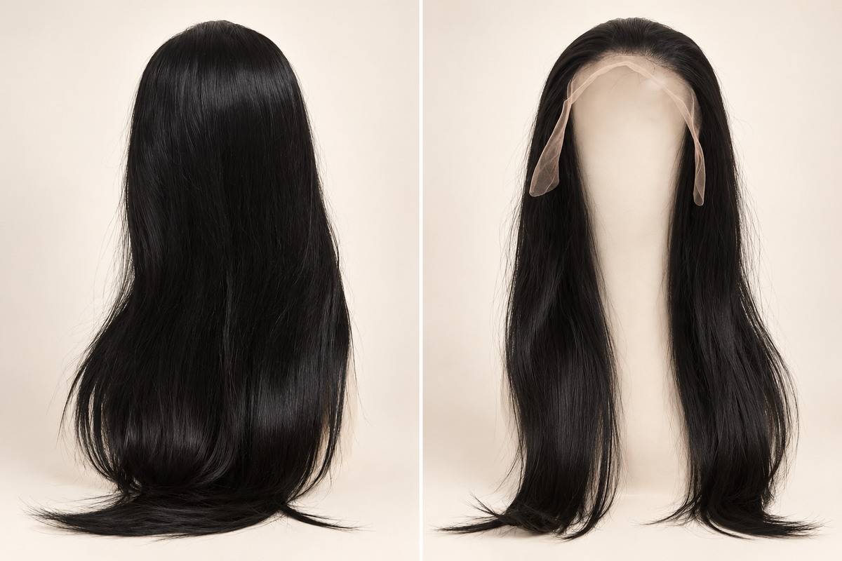 Bone Straight Vietnamese Virgin Hair Wig – 24 Inches
